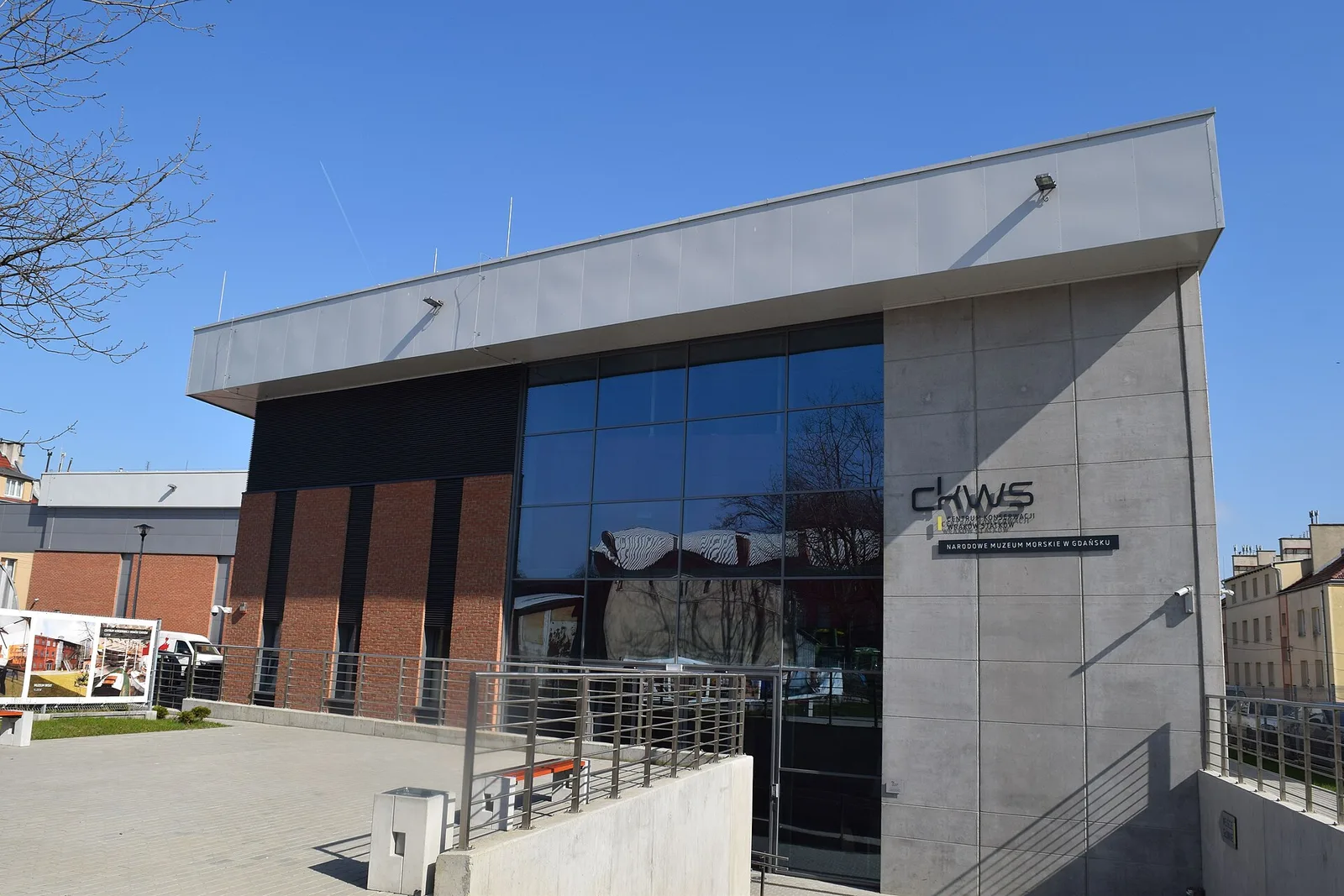 Centrum Konserwacji Wraków Statków w Tczewie - budynek