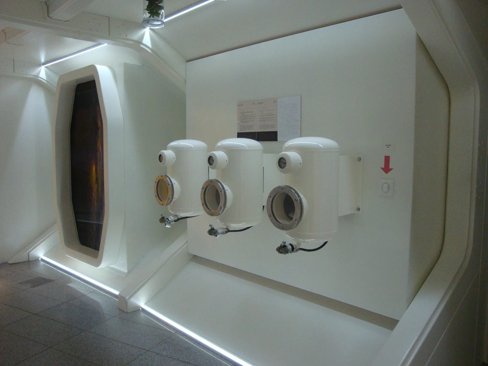Innovation Centre Mill of Knowledge in Toruń, Poland. Experiments in vacuum.