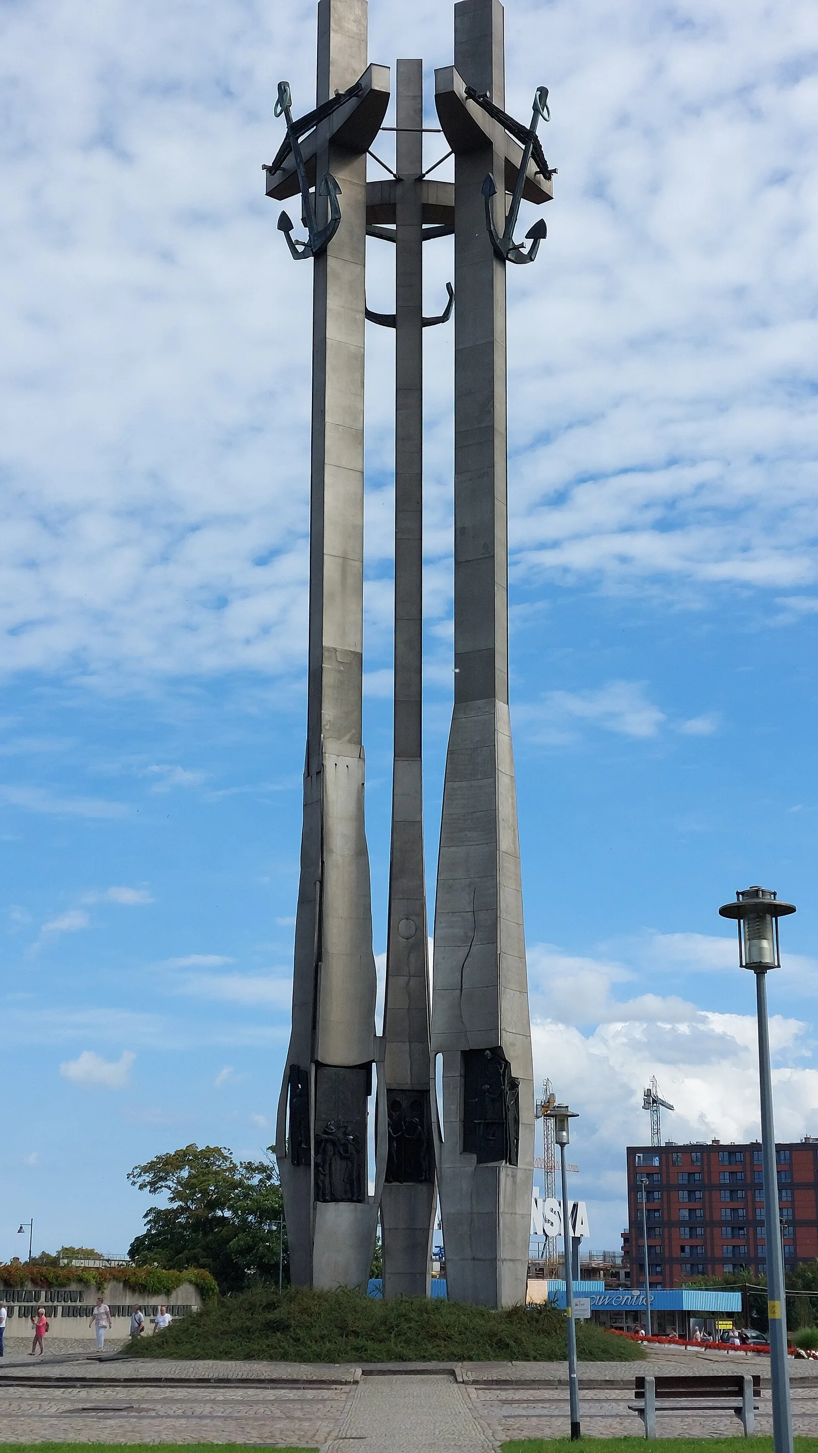 Pomnik Poległych Stoczniowców 1970 (Denkmal in Danzig, Polen)