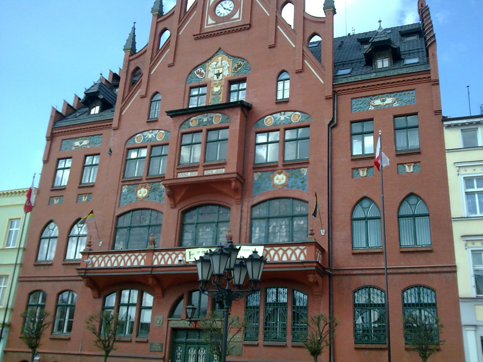 Chojnice , Stary Rynek 1 - ratusz, 1902