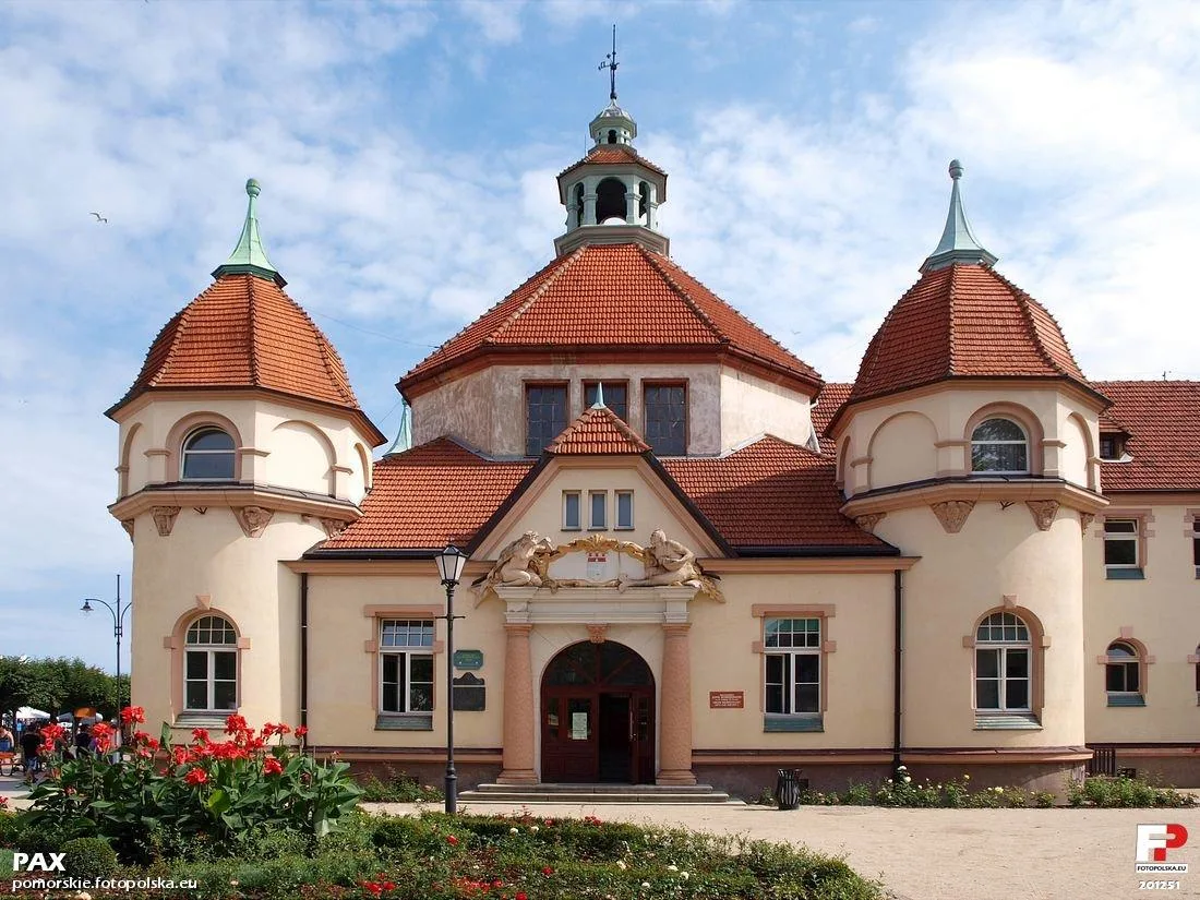 Sopot Dolny , pl. Zdrojowy - Zakład Balneologii , 1903-1904
