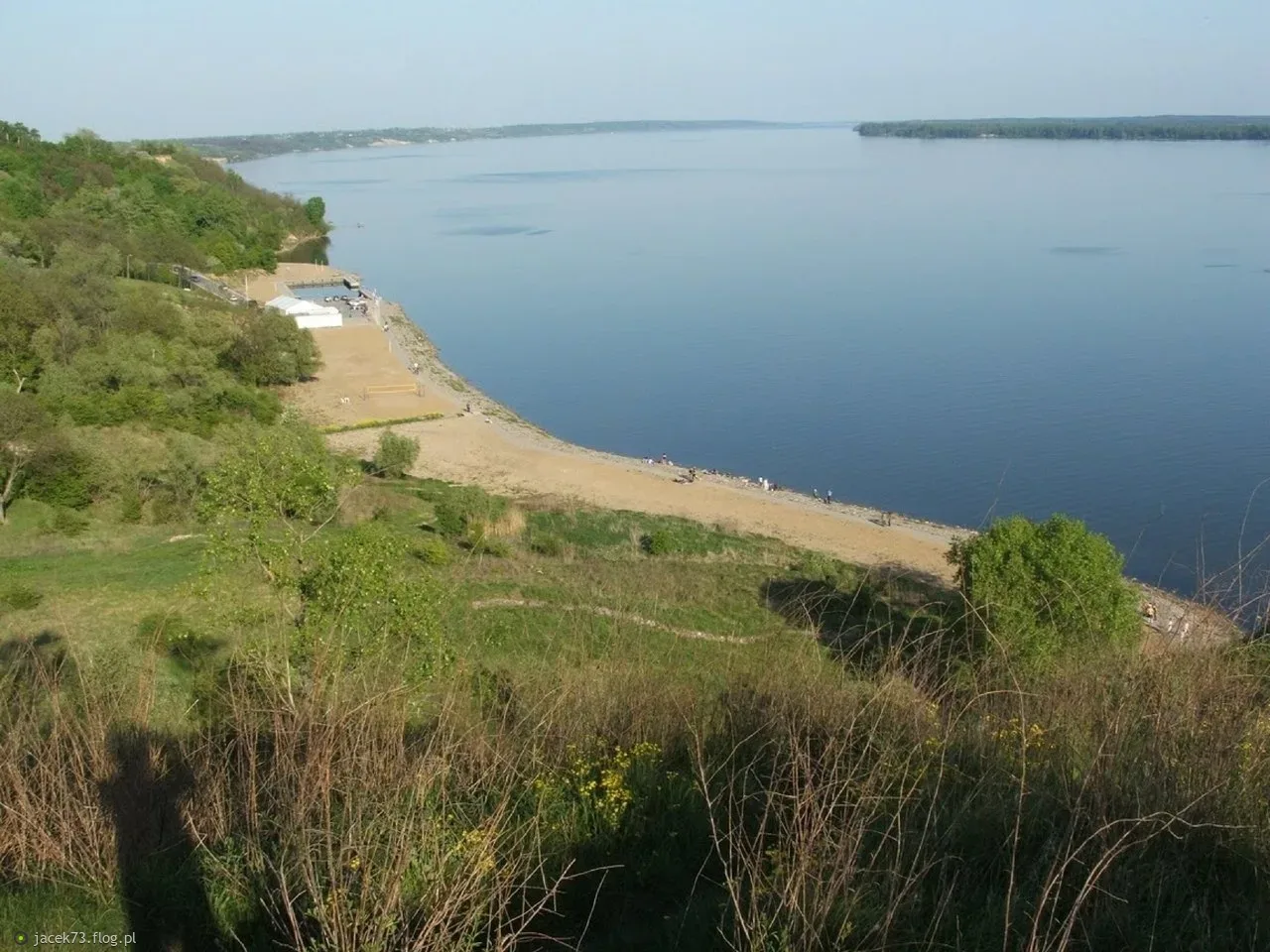 Przystań nad Wisłą w Dobrzyniu nad Wisłą