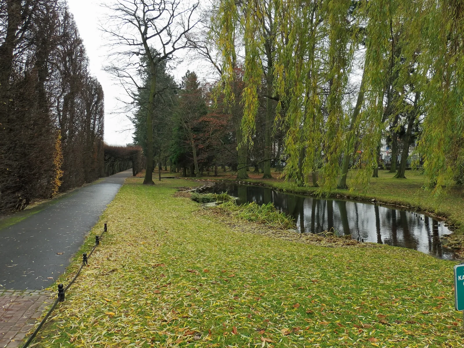 Adam Mickiewicz Park in Gdańsk-Oliwa