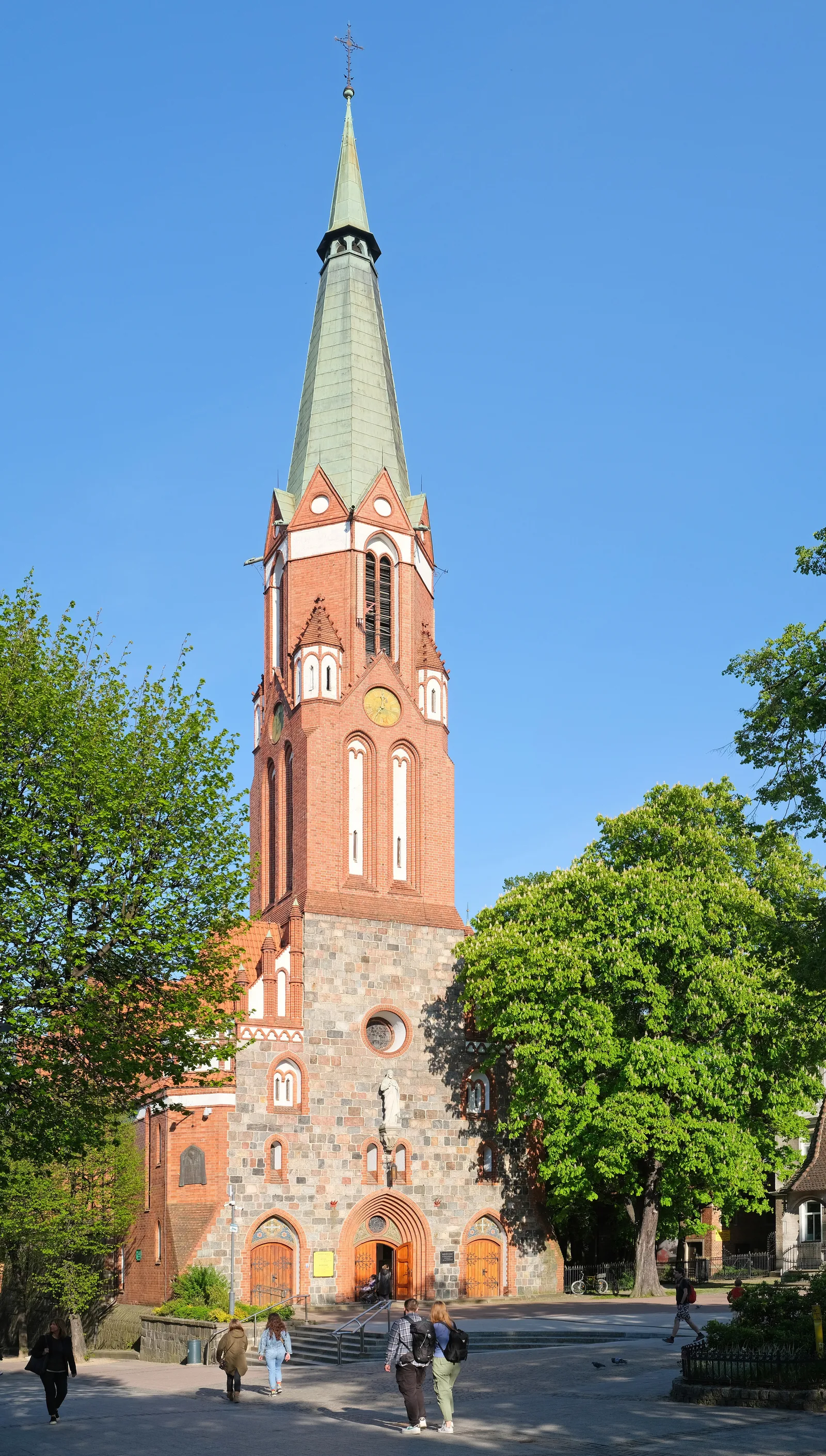 Saint George church in Sopot, Poland.