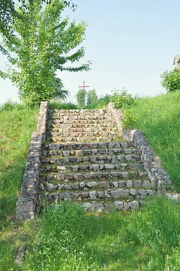Wzgórze św. Wawrzyńca w Starej Łomży nad Rzeką