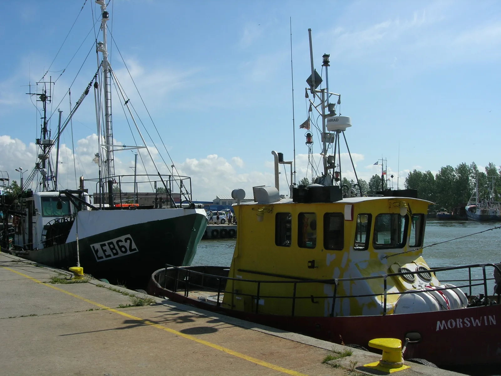 Łeba port rybacki