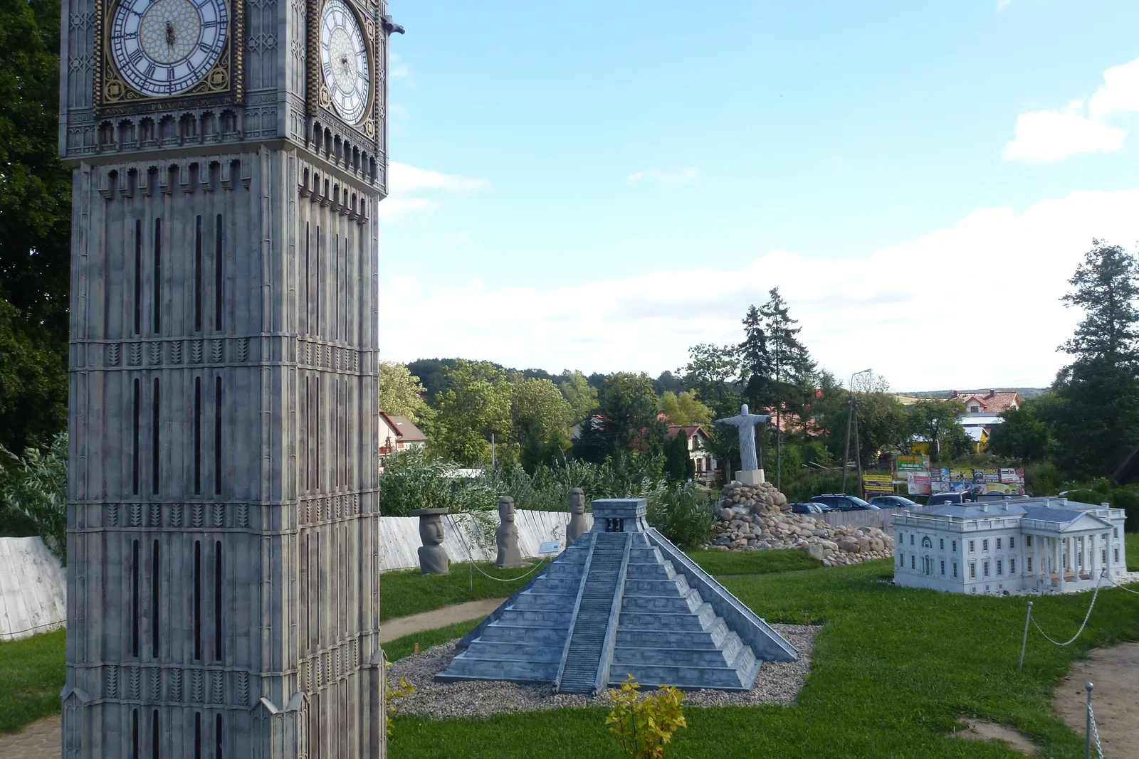 Big Ben - park of Miniature in Strysza Buda