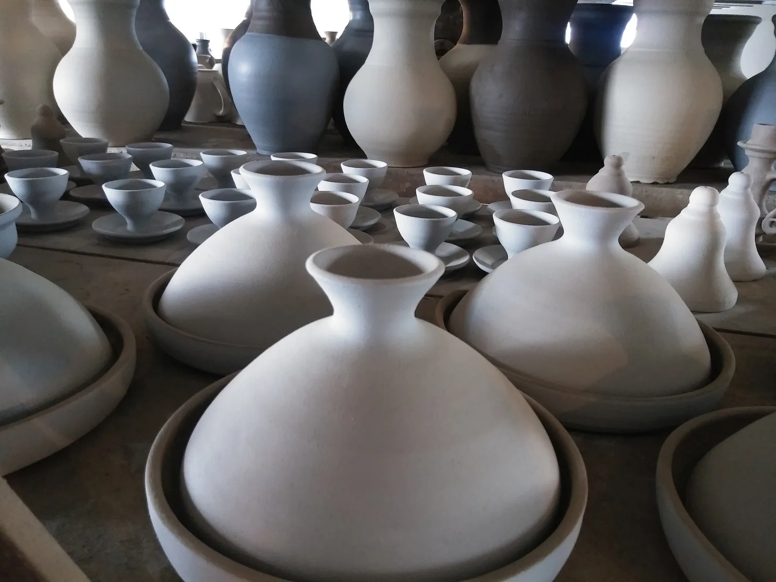In the Kashubian Ceramic Museum in Chmielno