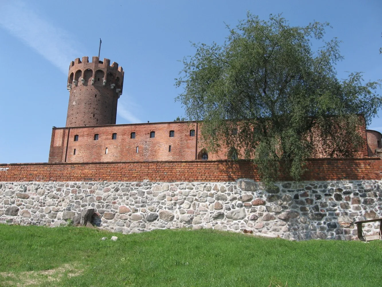 Teutonic Knights Castle in Swiecie, Poland. Picture 11.