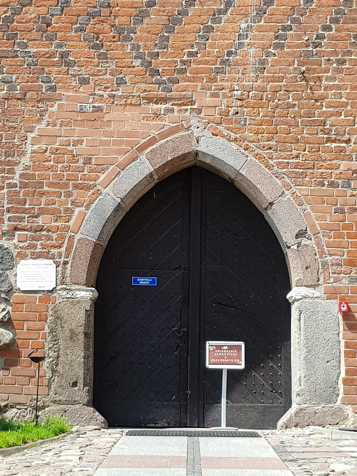Brama nr 2 na zamek w Gniewie
