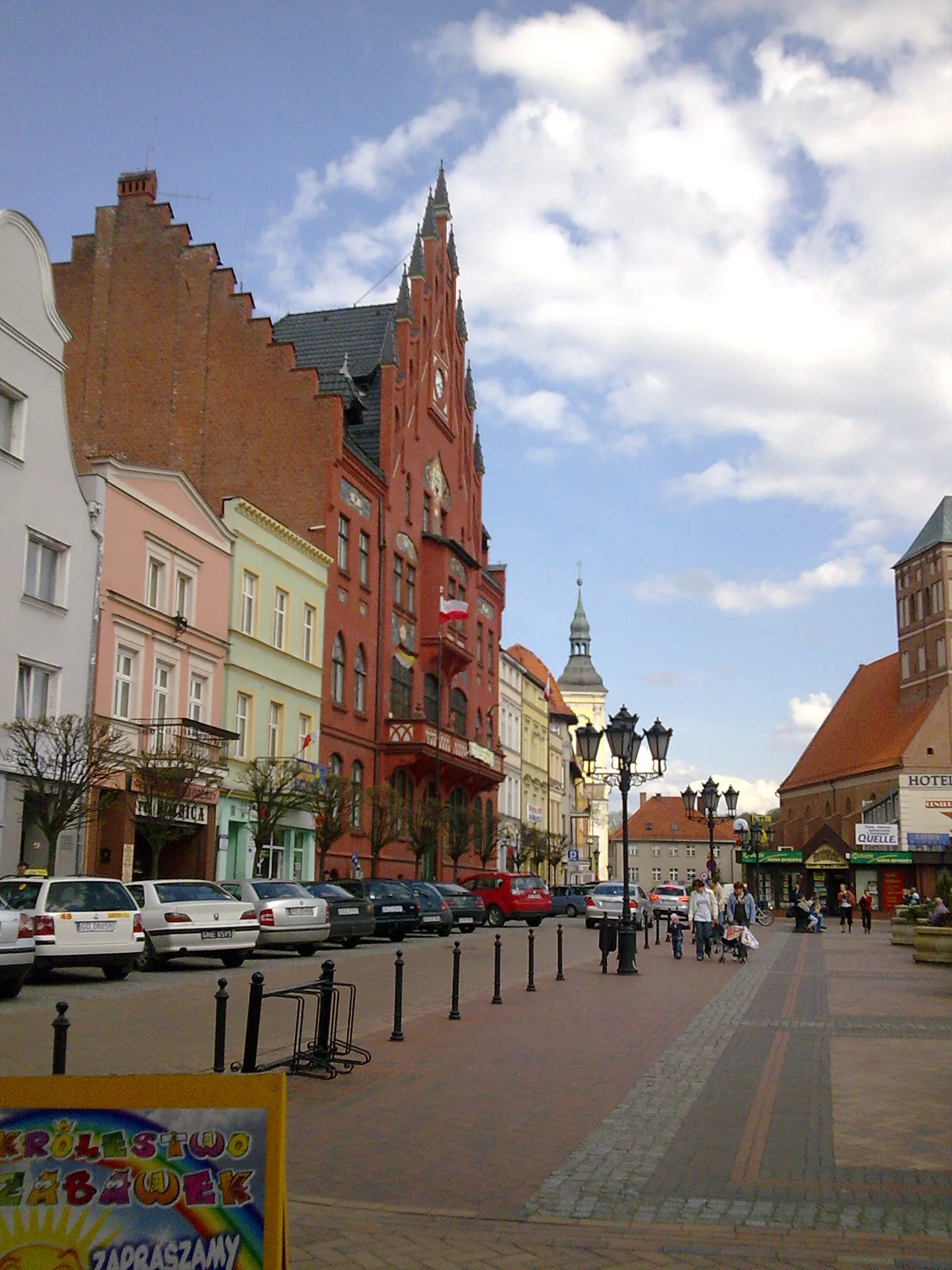 Chojnice , Stary Rynek 1 - ratusz, 1902