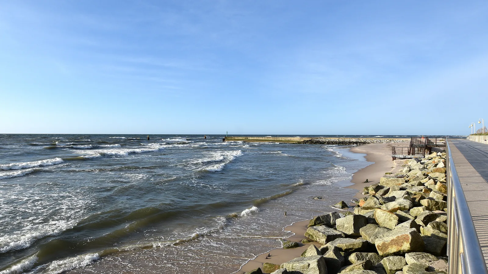 Rowy, plaża