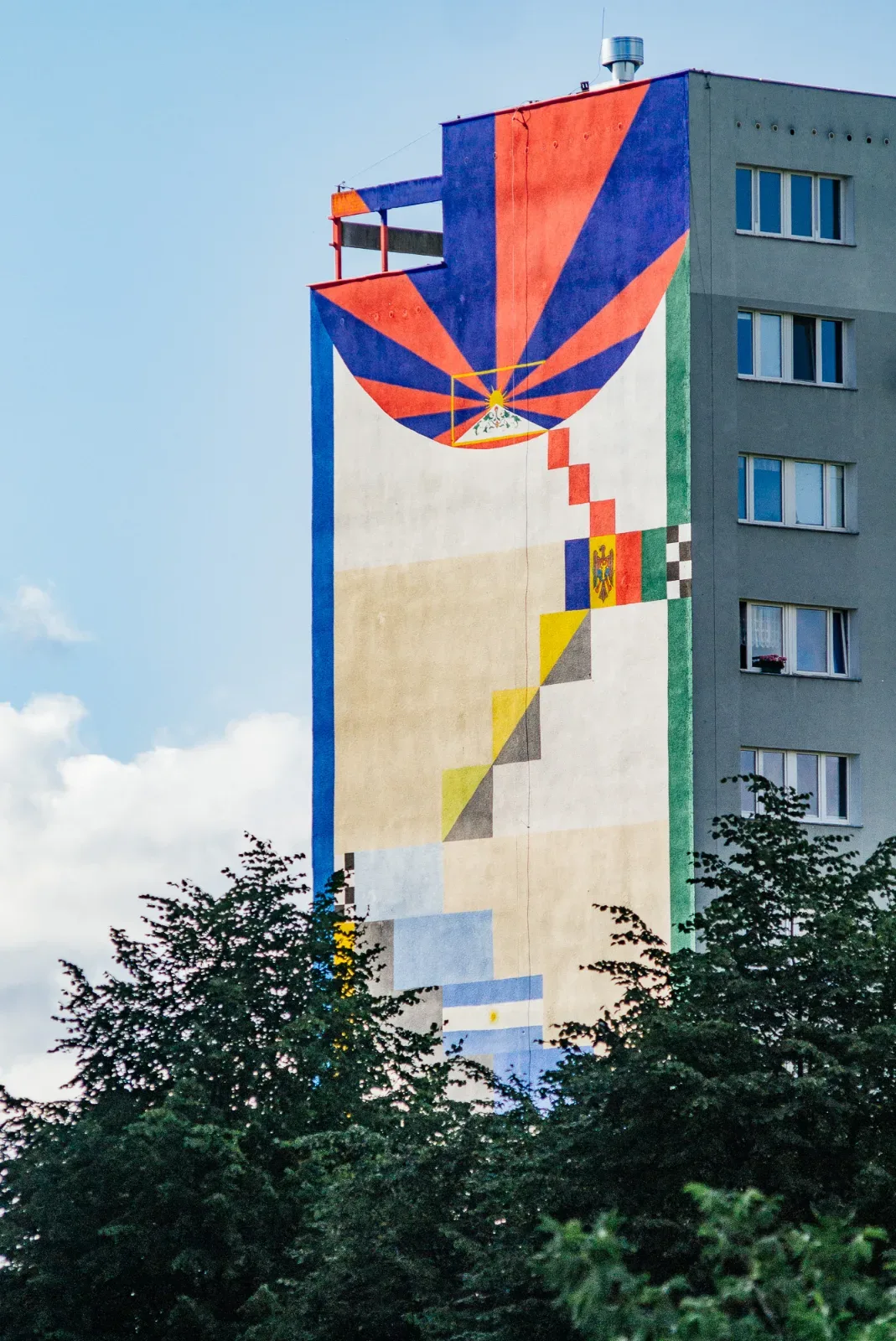 Mural Gdańsk Zaspa