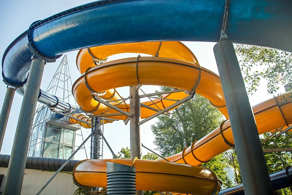 Aquapark Sopot - zdjeżdzalnie