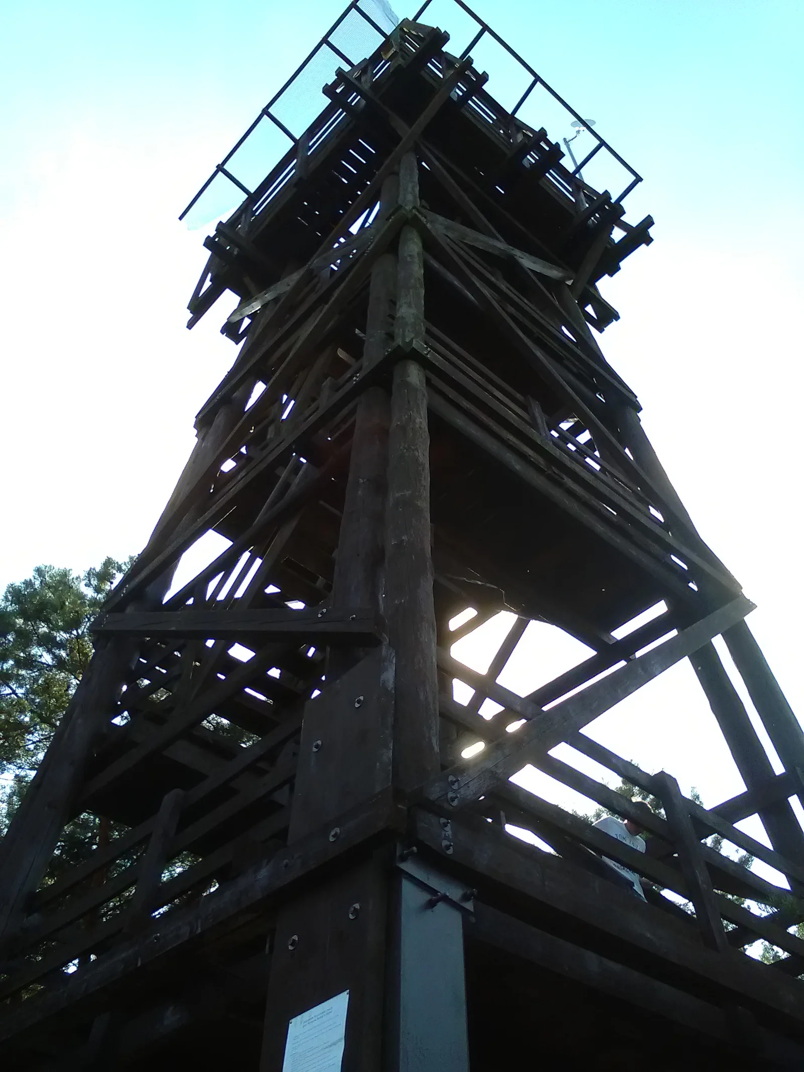 Muzeum Wyrzutnia Rakiet - Rąbka Łeba, wieża widokowa.