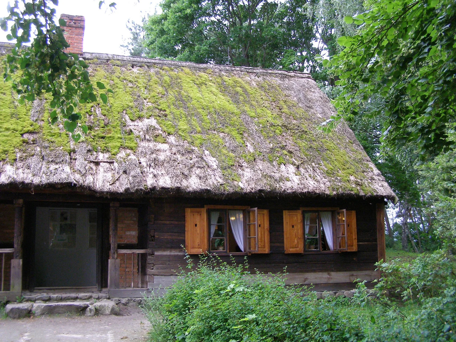 Wdzydze Kiszewskie - Kashubian Ethnographic Park - mennonite house from 1852, originally located in Chrztowo