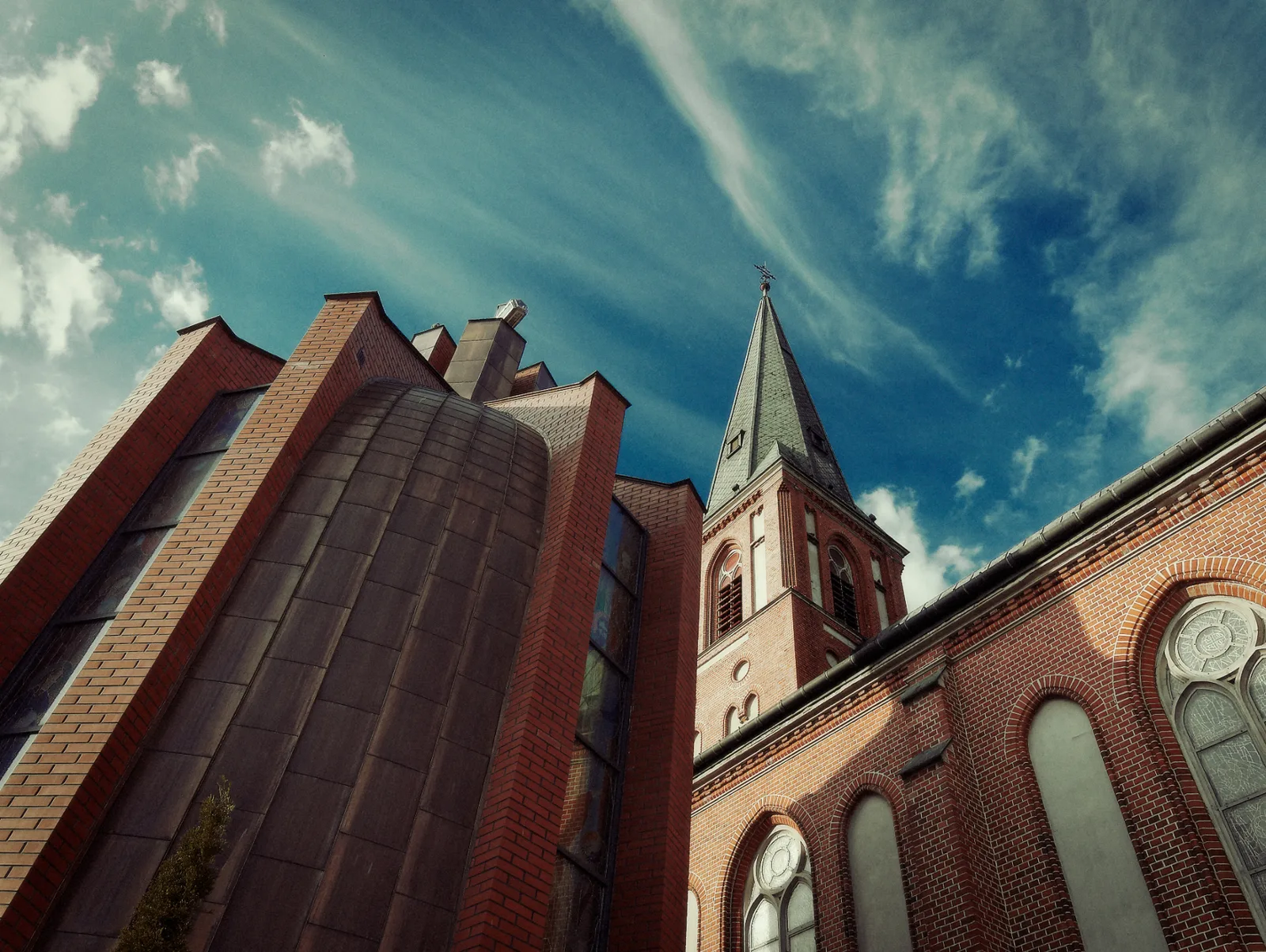 Ełk - a catholic church on Kościuszko St. - May 2015