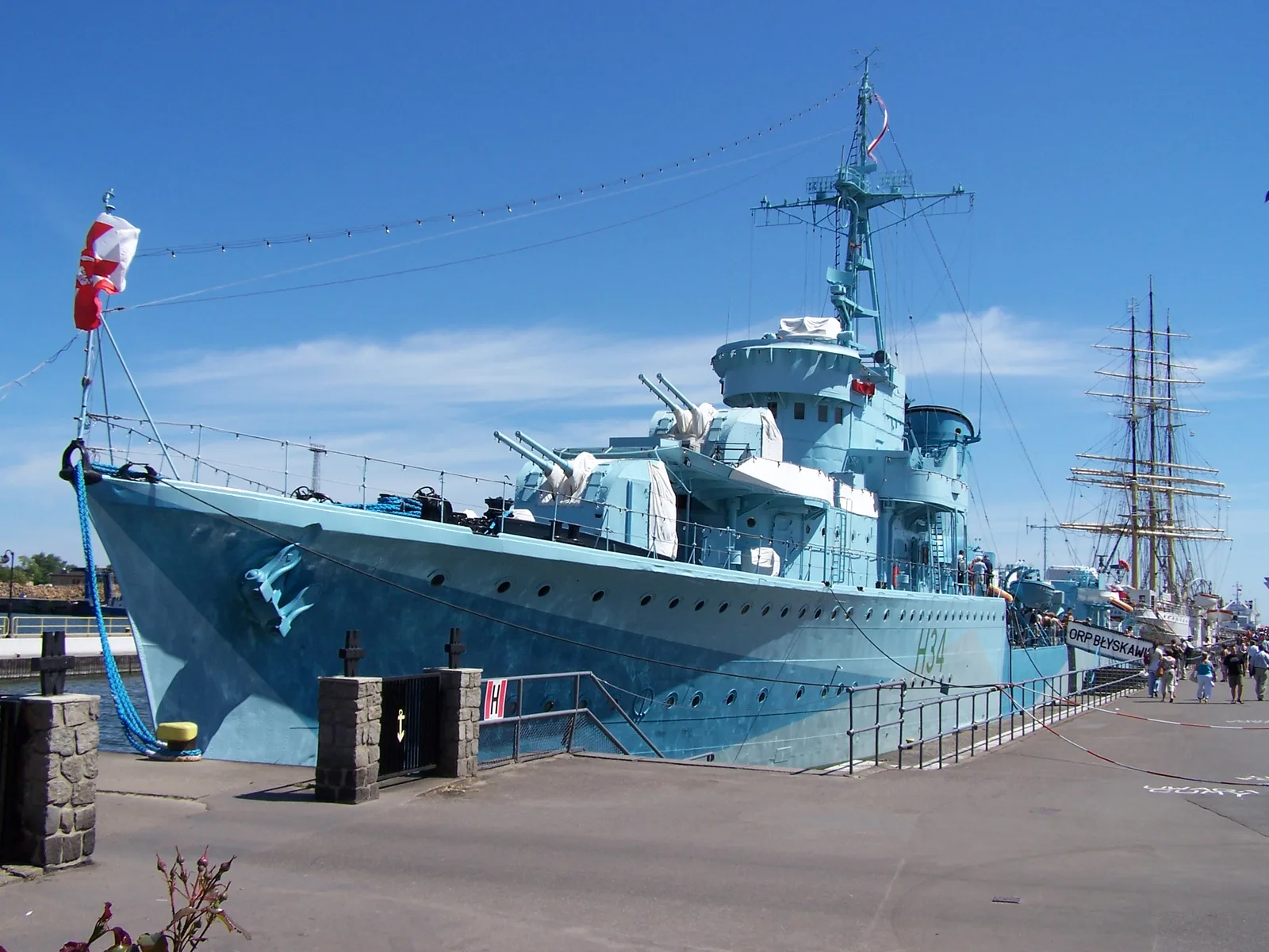 Gdynia - ORP Błyskawica