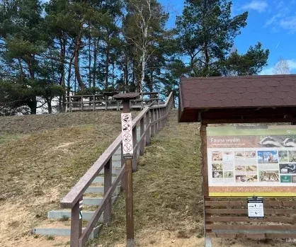 Ścieżka edukacyjna „Wydmy" na Uroczysku Grzędy