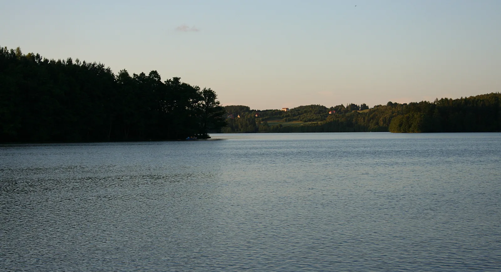 Jezioro Węgorzyno w Sulęczynie