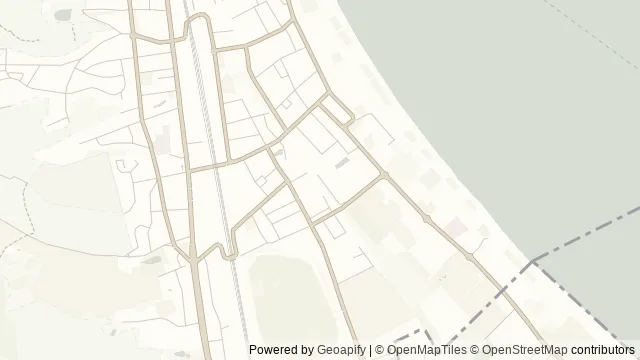 Mapa okolicy: Aquapark Sopot — Sopot. Podgląd obejmuje około 3,6 km w poziomie.