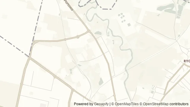 Mapa okolicy: Jump2Sky - Park Trampolin — Słupsk, Wybrzeże Słowińskie. Podgląd obejmuje około 3,6 km w poziomie.