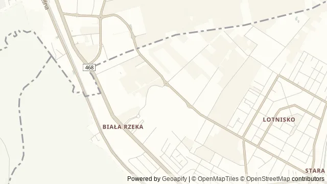 Mapa okolicy: JumpCity Rumia — Rumia, Gdynia. Podgląd obejmuje około 3,6 km w poziomie.