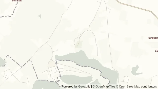 Mapa okolicy: Rezerwat archeologiczny Kamienne Kręgi w Węsiorach — Węsiory (gm. Sulęczyno), Kaszuby. Podgląd obejmuje około 3,6 km w poziomie.