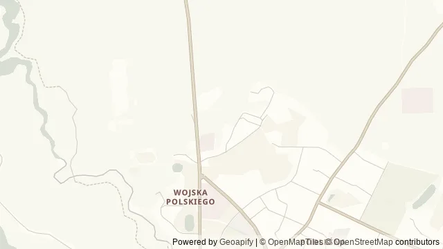 Mapa okolicy: Las Miejski w Olsztynie — Olsztyn. Podgląd obejmuje około 3,6 km w poziomie.