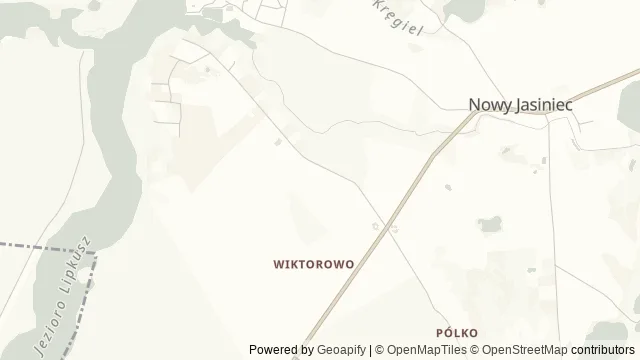 Mapa okolicy: Marina Pieczyska — Pieczyska, Bory Tucholskie. Podgląd obejmuje około 3,6 km w poziomie.