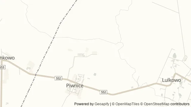 Mapa okolicy: Obserwatorium Astronomiczne UMK w Piwnicach — Piwnice, Toruń. Podgląd obejmuje około 3,6 km w poziomie.