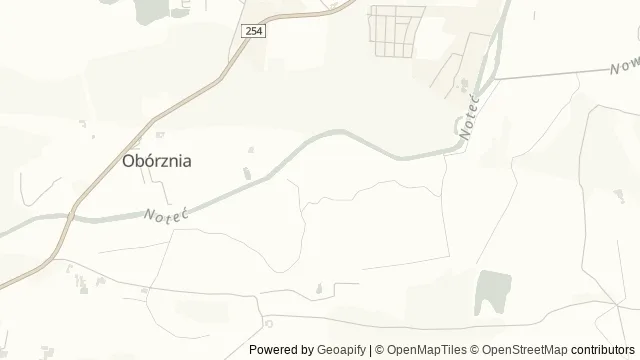 Mapa okolicy: Pałac Lubostroń — Lubostroń, Kujawy i Pałuki. Podgląd obejmuje około 3,6 km w poziomie.