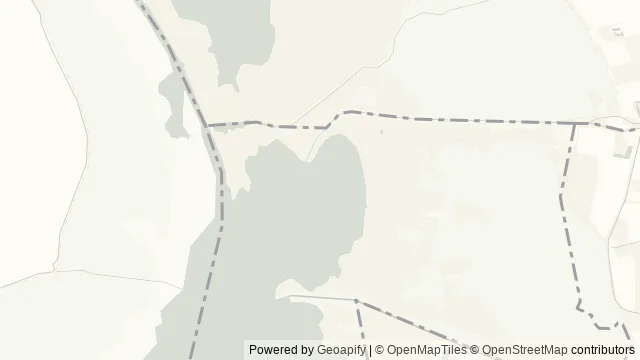 Mapa okolicy: Rezerwat Jezioro Drużno — Elbląg. Podgląd obejmuje około 3,6 km w poziomie.