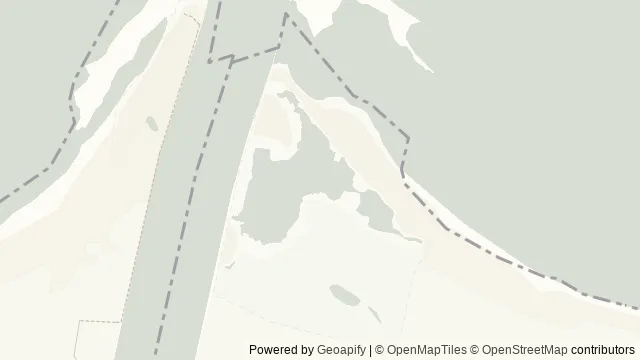 Mapa okolicy: Rezerwat Mewia Łacha — Gdańsk. Podgląd obejmuje około 3,6 km w poziomie.