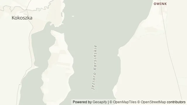 Mapa okolicy: Rezerwat przyrody Jezioro Nawionek — Swornegacie, Bory Tucholskie. Podgląd obejmuje około 3,6 km w poziomie.