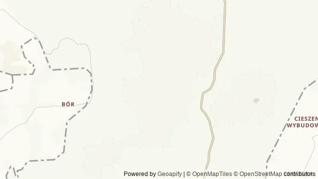 Mapa okolicy: Rezerwat przyrody Staniszewskie Błoto — Staniszewo, Kaszuby. Podgląd obejmuje około 3,6 km w poziomie.