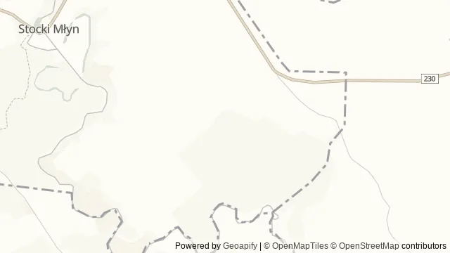 Mapa okolicy: Sanktuarium Matki Bożej Piaseckiej — Piaseczno, Kociewie. Podgląd obejmuje około 3,6 km w poziomie.