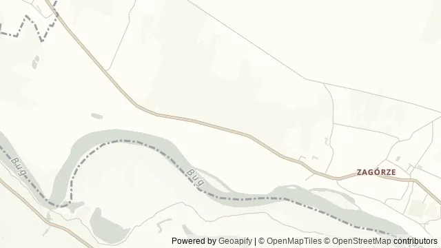 Mapa okolicy: Ścieżki edukacyjno-poznawcze „Głogi” w Mielniku — Mielnik, Podlasie Nadbużańskie. Podgląd obejmuje około 3,6 km w poziomie.