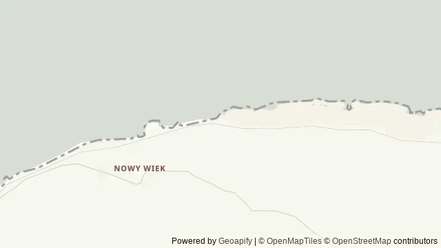 Mapa okolicy: Święty Kamień — Tolkmicko, Elbląg. Podgląd obejmuje około 3,6 km w poziomie.
